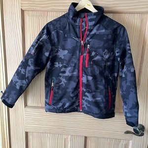 Snozu Boys Medium 10/12 Fall/Spring Fleece-Lined Jacket